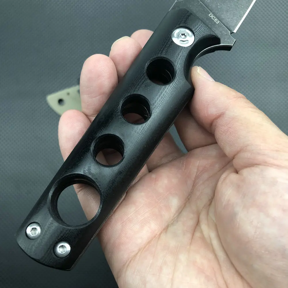 Тактический нож Trskt DC53 для кемпинга на открытом воздухе спасательные ножи