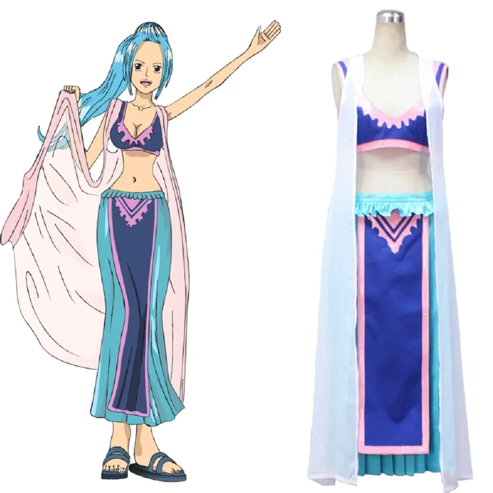

Unisex Anime Cos Nefeltari Vivi Miss Wednesday Cosplay Costumes Outfit Halloween Christmas Uniform Custom Size