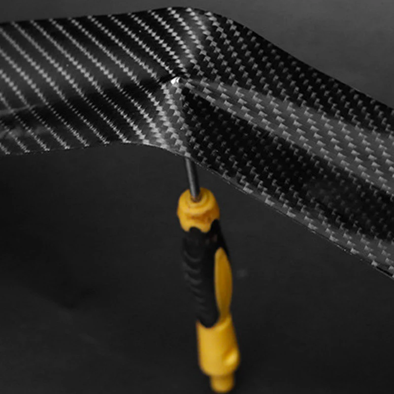 Автомобильные наклейки из углеродного волокна 3/5/7/10 м защитная полоса сделай сам