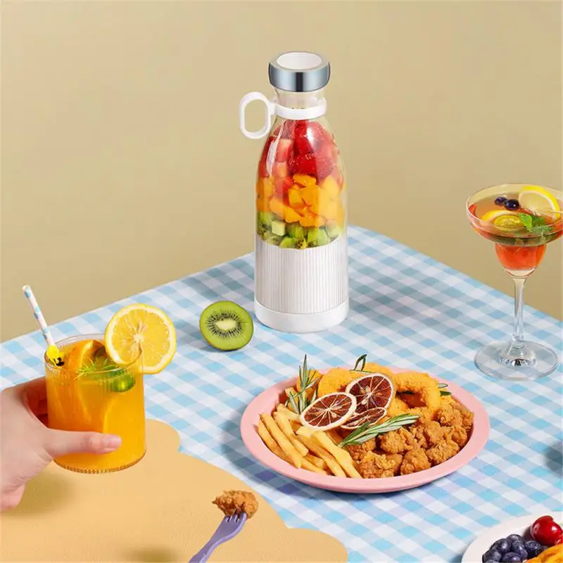 

Mini Cup-shape Juicer Multifunctional Smoothies Mixer Juicing Cup Portable Electric Fruit Mixer Kitchen Drinking Tool Hot 350ml