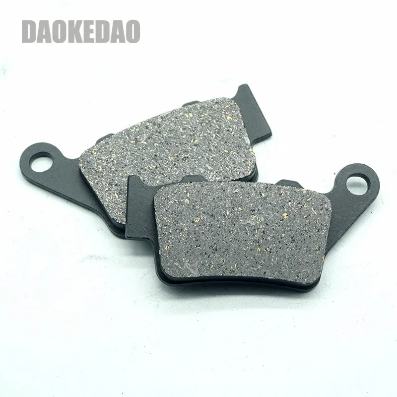 Фото Для Yamaha WR125R 2009-2015 WR125X Supermoto 2009-2018 WR125 R/X детали мотоцикла, комплект передних и задних тормозных колодок №3