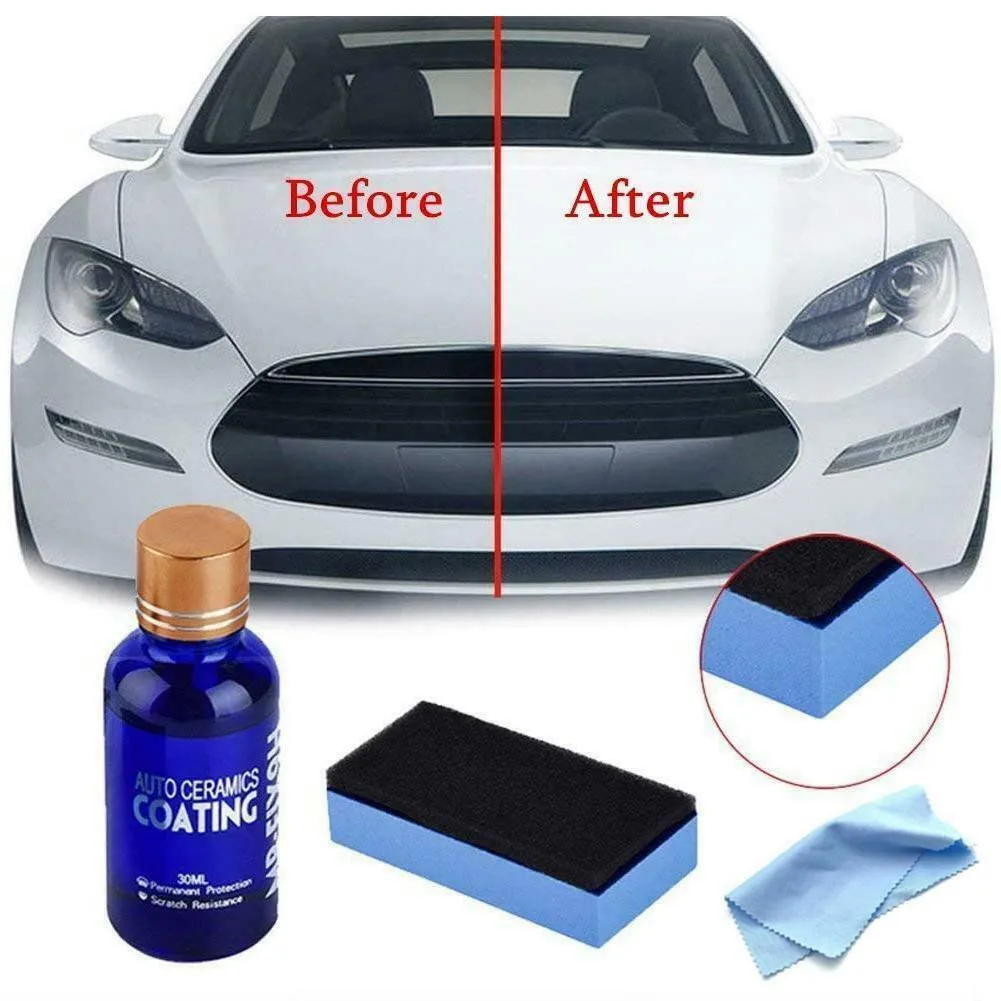 

Coating Auto Liquid Ceramic Jacket Glass Hydrophobic Liquid Nano Set 30 ML 9H Anti-Scratch Car Ceramic Durable