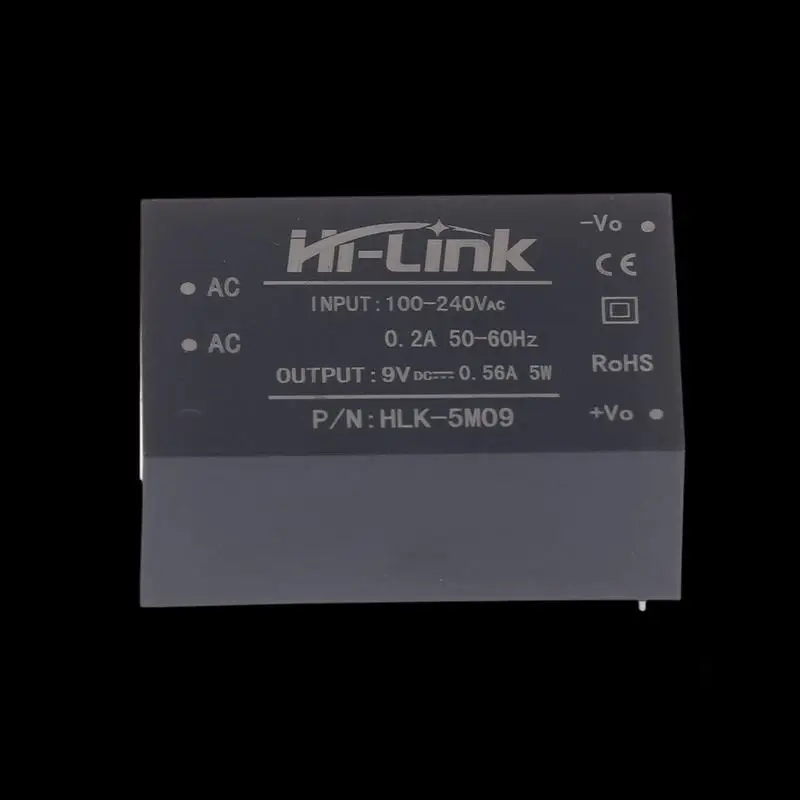 Фото Умные устройства для дома! 1/2/3 шт. HLK-PM01 Hi-Link Мини-модуль питания, интеллектуальный преобразователь AC-DC 220В в 5В/3.3В/12В №5