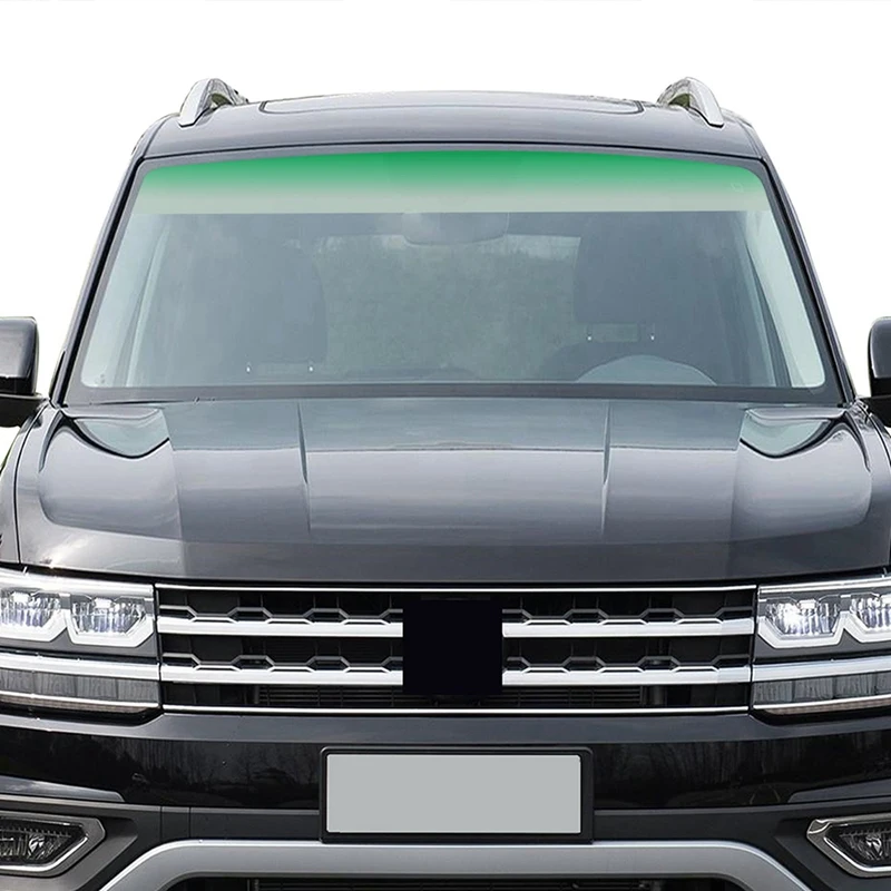 2X флэш-фольга для переднего лобового стекла с градиентом солнечной защиты 20x150 см