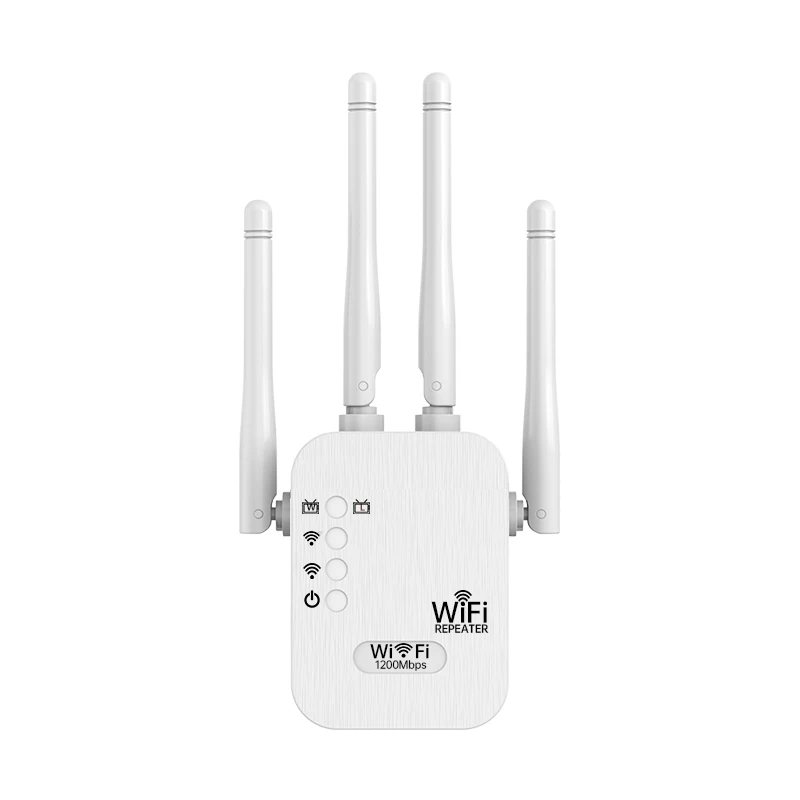 

1200M 5G Dual-Band Wifi Signal Amplifier Enhanced Wireless Router Enhanced Network Expander Amplifier