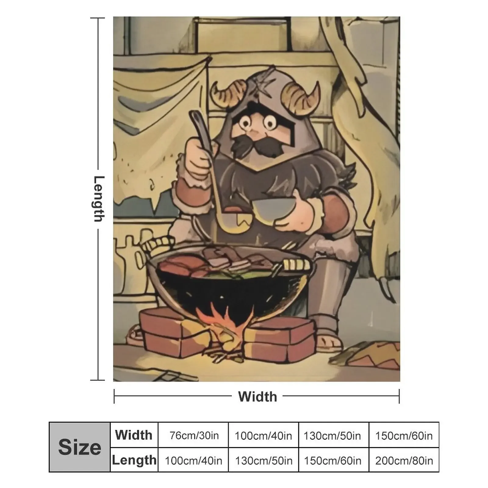 Dungeon Meshi Delicious in - Senshi Cooking Пледы в стиле аниме Одеяла для детских одеял