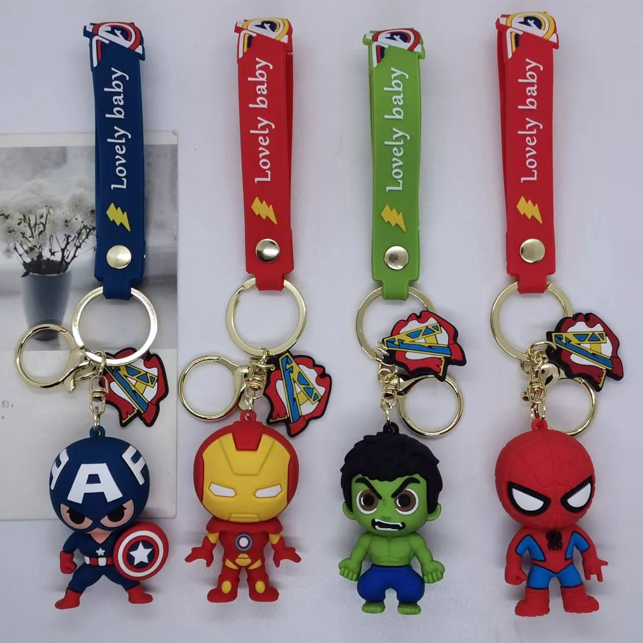 

4 вида стилей супергерои, легенды, Капитан Америка, Человек-паук, Железный человек, Халк Грут, детская игрушка, детский подарок