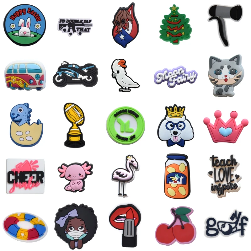 

Women Charm Gifts Decorations for Crocs Kids Wholesale Bulk Para Pins Packs Set Jeans Shoes Accessories Shoe Charms Boy Men Girl