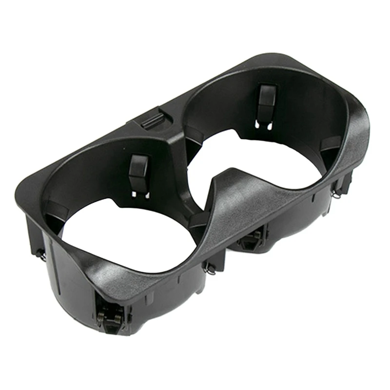 Цельный автомобильный подстаканник на центральной консоли черный ABS для Mercedes-Benz