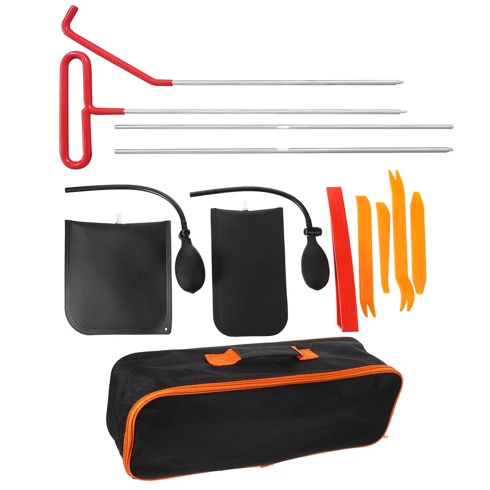 

1 Set of Professional Car Tool Kit Easy Entry Long Reach Grabber Air Wedge
