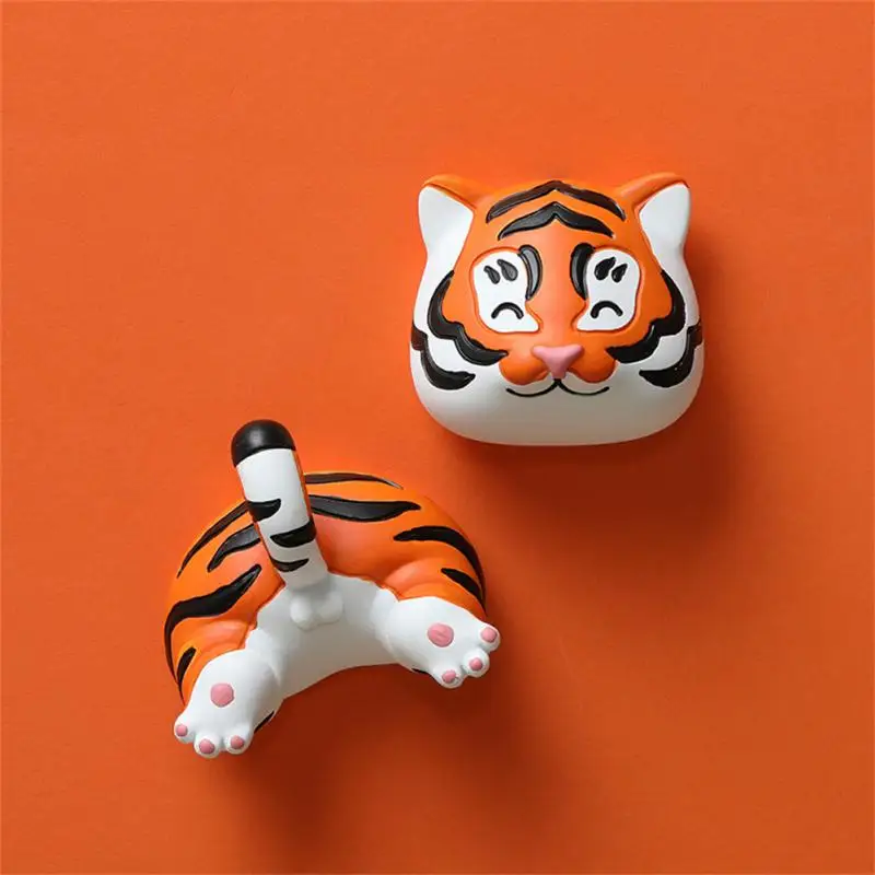 

3D Resin Tiger Fridge Magnet Cartoon Cute Magnet Stickers Magnet Phone Case Decoration Accessories Car Air Outlet Home Decor