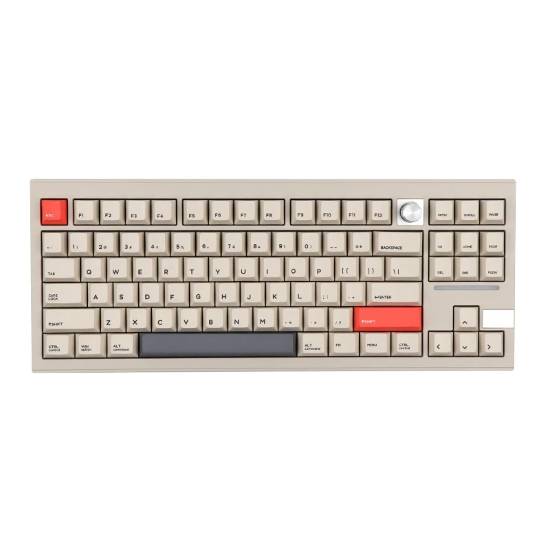 

V65 V75pro V87 V21 Customization Three Modes for Gasketed Aluminum Lump Mechanical Keyboard Bluetooth Wireless Office Keyboard
