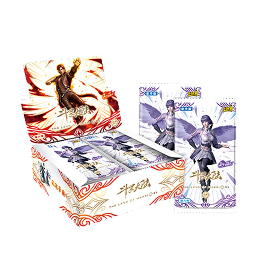 

KAYOU Soul Land Untethered Chapters Anime Party Games Playing Cards Toys Kids Album Collection Children Gift Hobby Boxes Paper