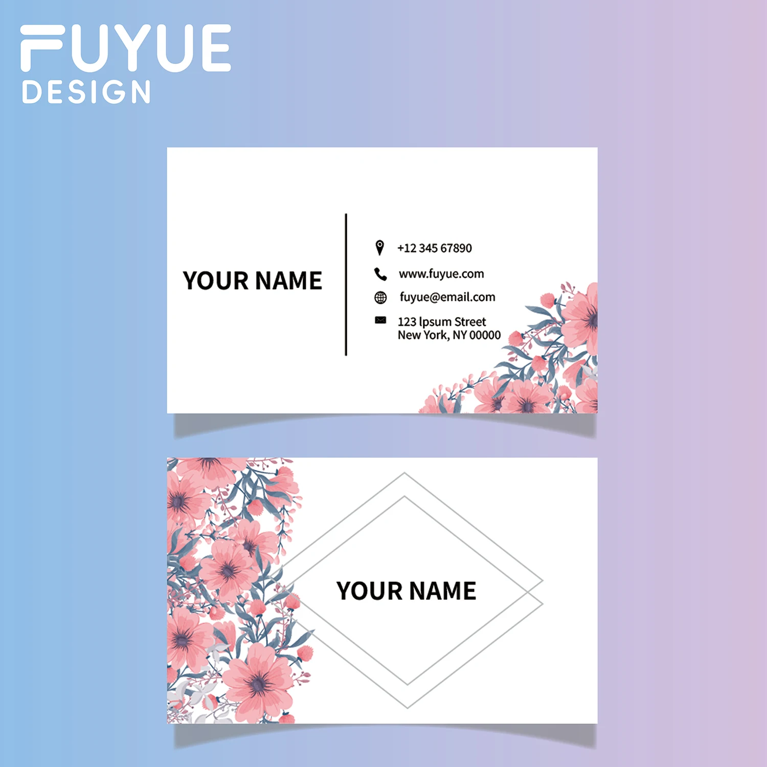 FUYUE Высококачественная визитная карточка благодарственные открытки упаковка