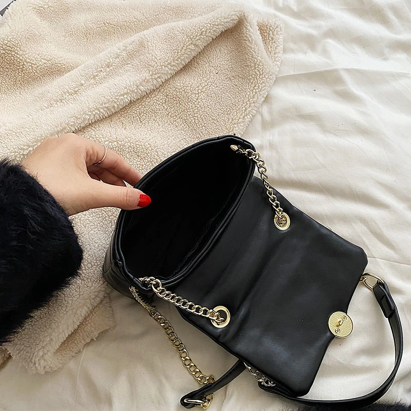 Luxury Designer Crossbody Bags Soft Leather Shoulder Bags For Women 2023 Fashion Chains Women Leather Messenger Bag Sac A Main