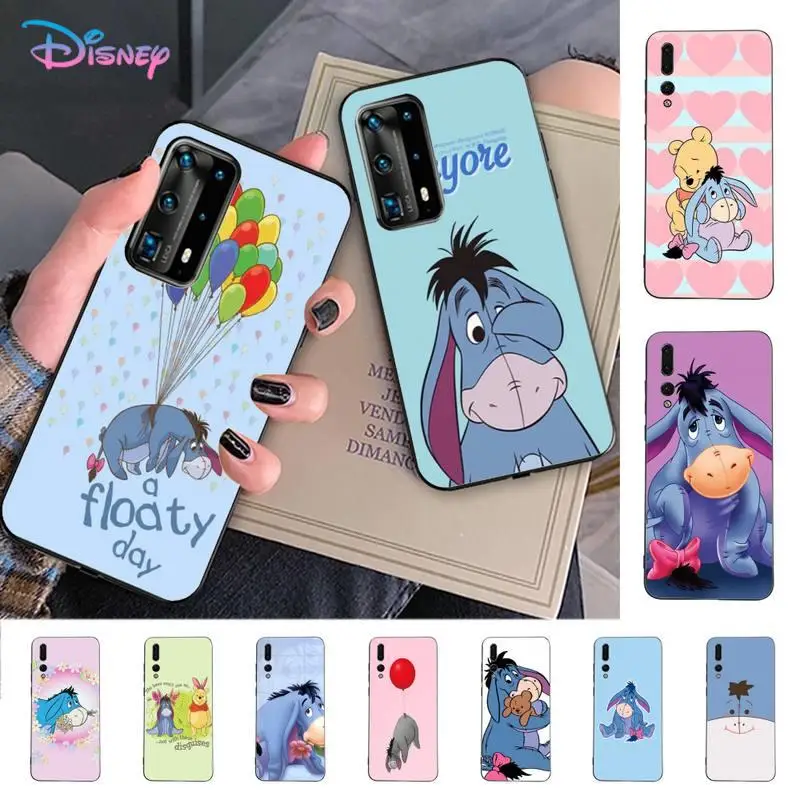 

Disney Cartoon Donkey Eeyore Phone Case for Huawei P30 40 20 10 8 9 lite pro plus Psmart2019