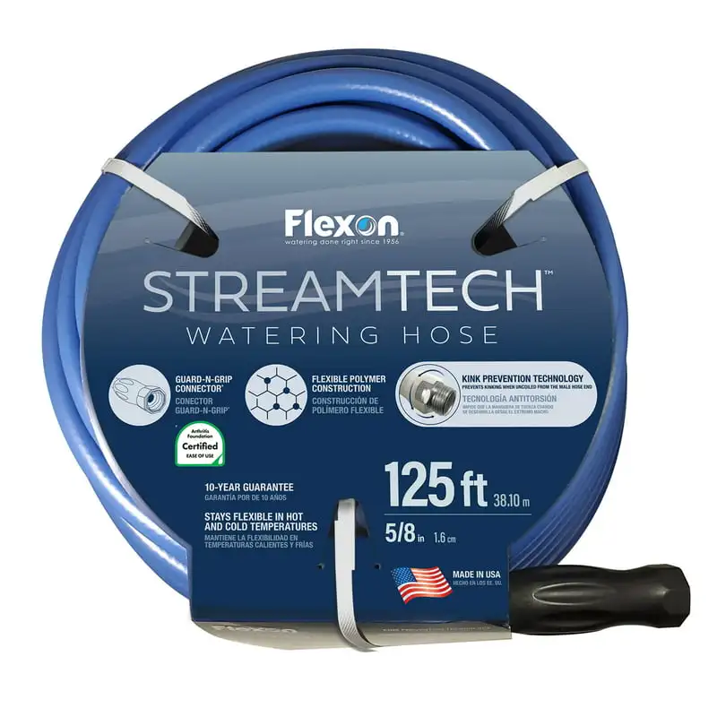 

5/8" x 125' StreamTech Watering Hose Garden Watering Hose Tool