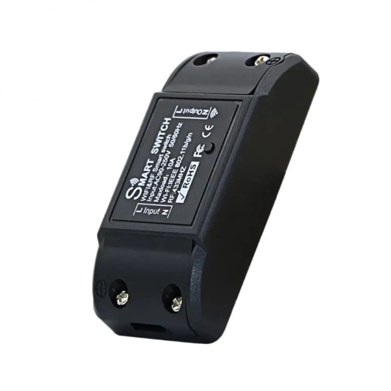 Автоматический выключатель Wi-Fi RF433 100-245 В таймер умный модуль двойного управления