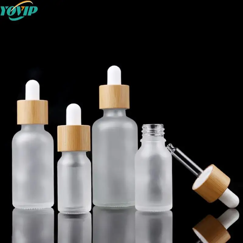 

5ml 10ml 15ml 30ml 50ml 100ml Frost Glass Dropper Bottle Empty Cosmetic Packaging Container Vials Essential Oil Bottles