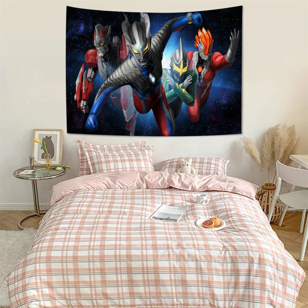 U-Ultraman B-Blazar красочный гобелен настенный подвесной Таро хиппи настенные коврики