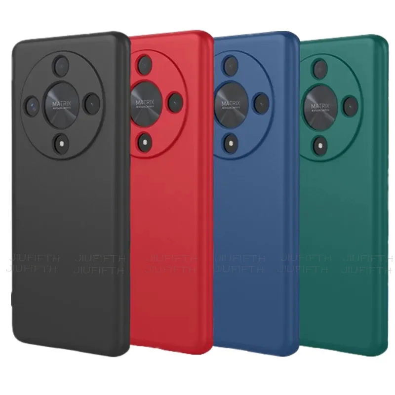 Гибкий жидкий силиконовый чехол из ТПУ для телефона Honor Magic 7 6 Lite E 5 pro x9C x9b XA1