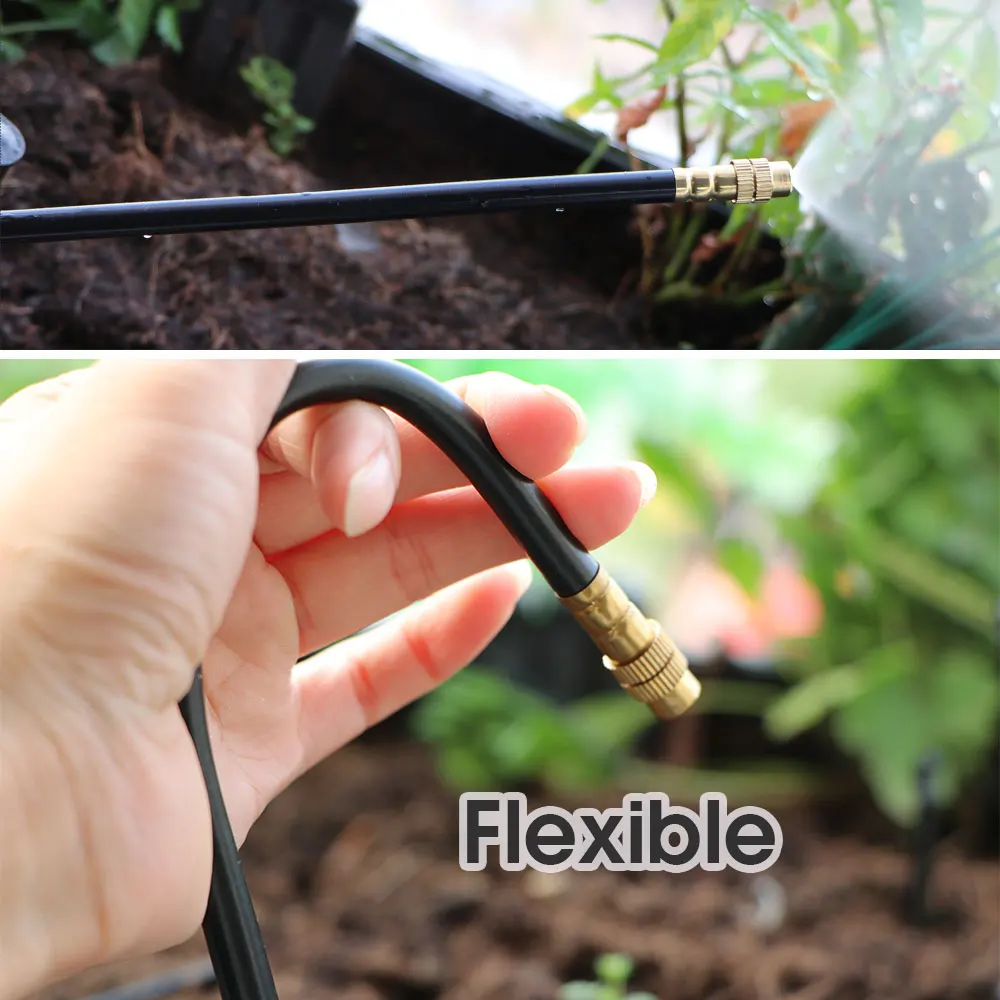 Шланг из полиэтилена черный 10/20 м 20 см