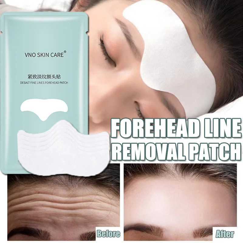 

5PCS Forehead Line Removal Gel Patches Anti Wrinkle Firming Lifting Moisturizng Anti-aging Mask Frown Lines Treatment Stickers