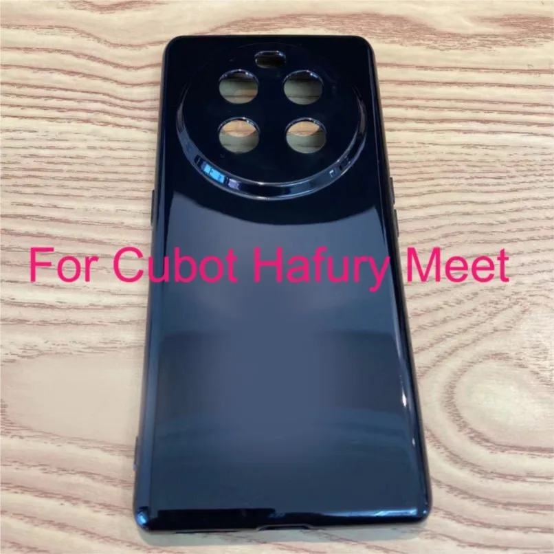 Черная задняя крышка для смартфона блестящая тонкая Противоударная