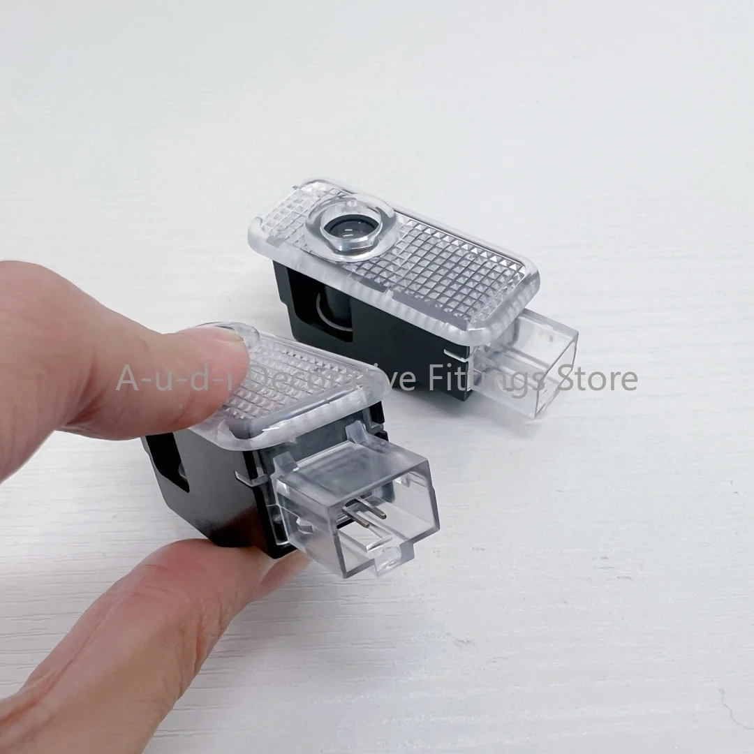 2CS/4PCS автомобильные двери светодиодный лазерный приветственный свет Audi quattro Gecko