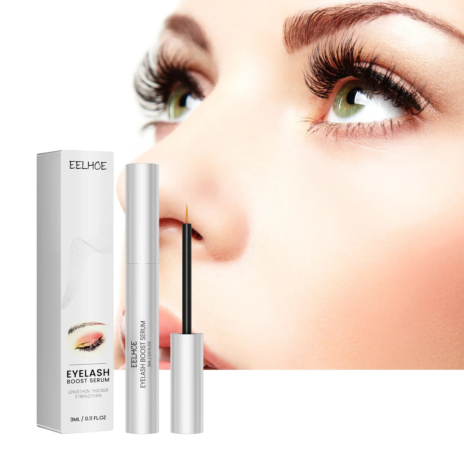 Эссенция Eelhoe Eyelashe мягкая и натуральная Сыворотка для завивки ресниц не