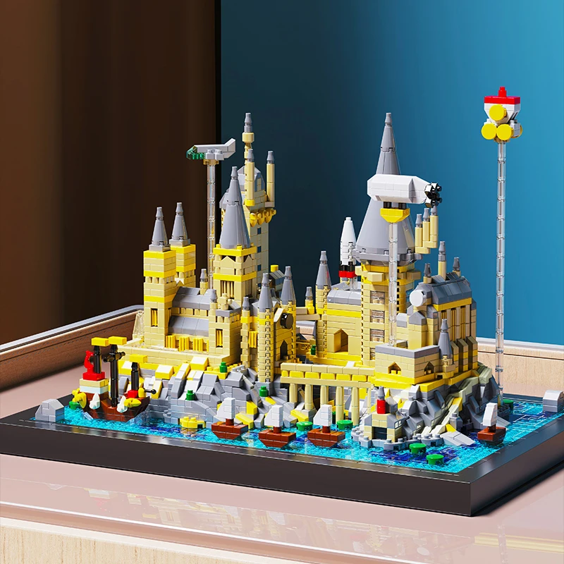 2700 + шт. Детский конструктор волшебный замок