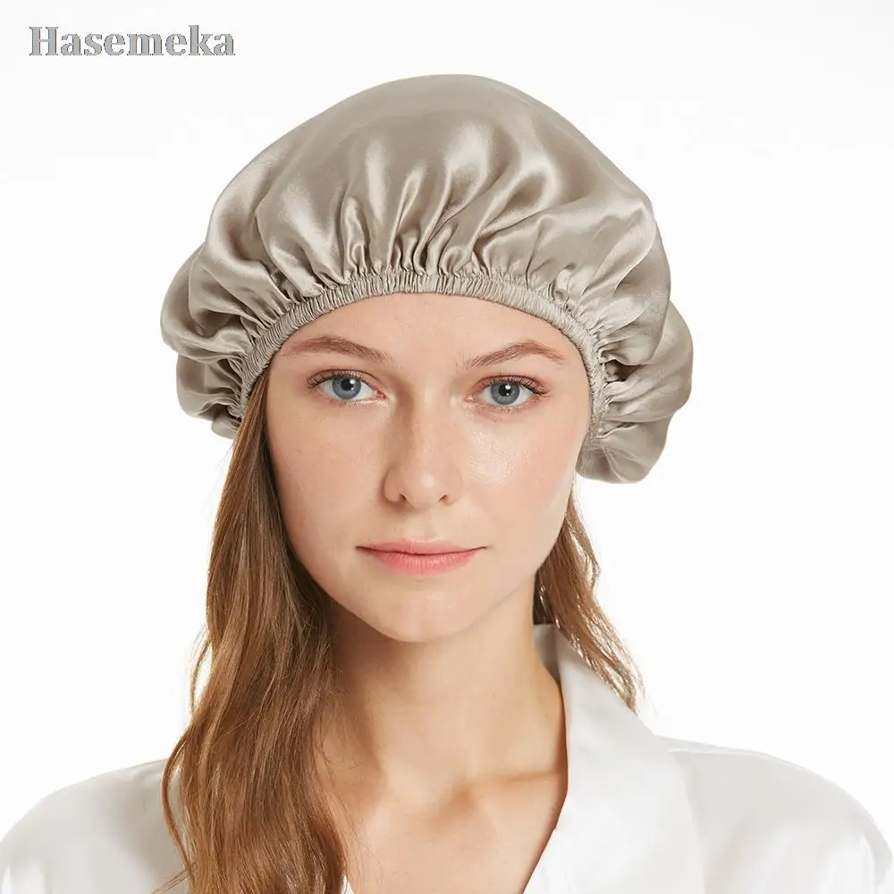 Женская однотонная пикантная Кепка из натурального шелка в стиле 19 momme |