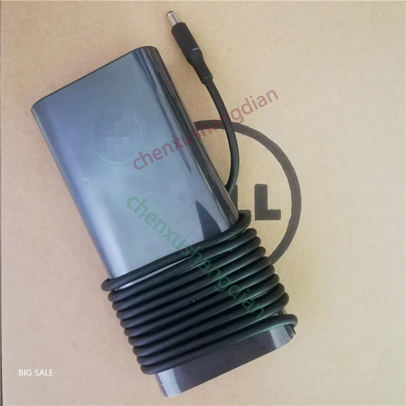 Новый тонкий адаптер питания Dell 130 Вт XPS 15 19 5 В-6 67 А 4 мм rn7gd
