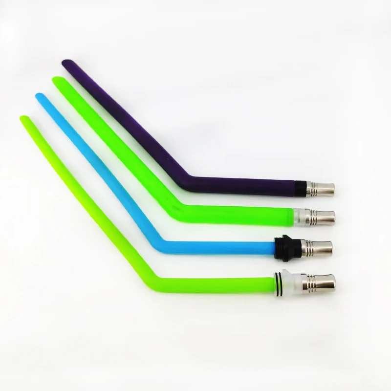 

FATUBE 1pcs 810 510 metal and plastic Nine holes Pipette Dripper Straw joint