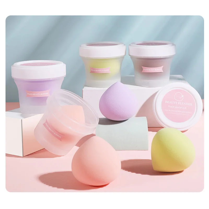 

Beauty Makeup Eggs Wet and Dry Use Makeup Puff Colorful Cushion Concealer Sponge Egg Makeup Beauty Tools