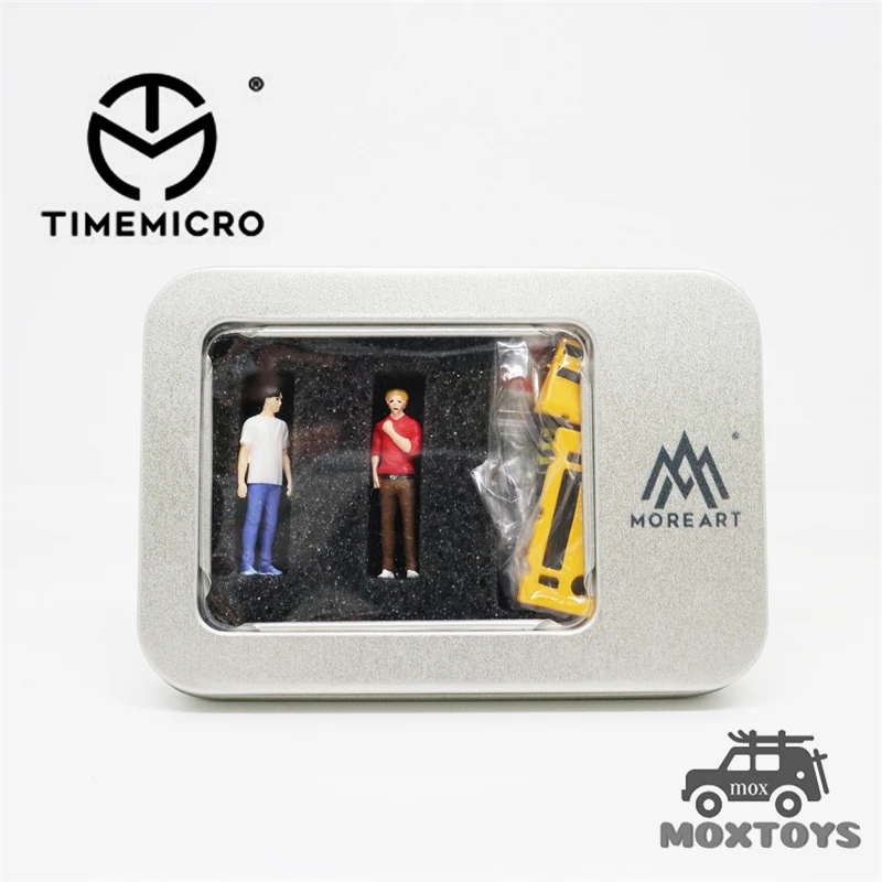 

TimeMicro 1:64 diorama model car display Initial D Fujiwara Takumi & Takahashi Keisuke Set