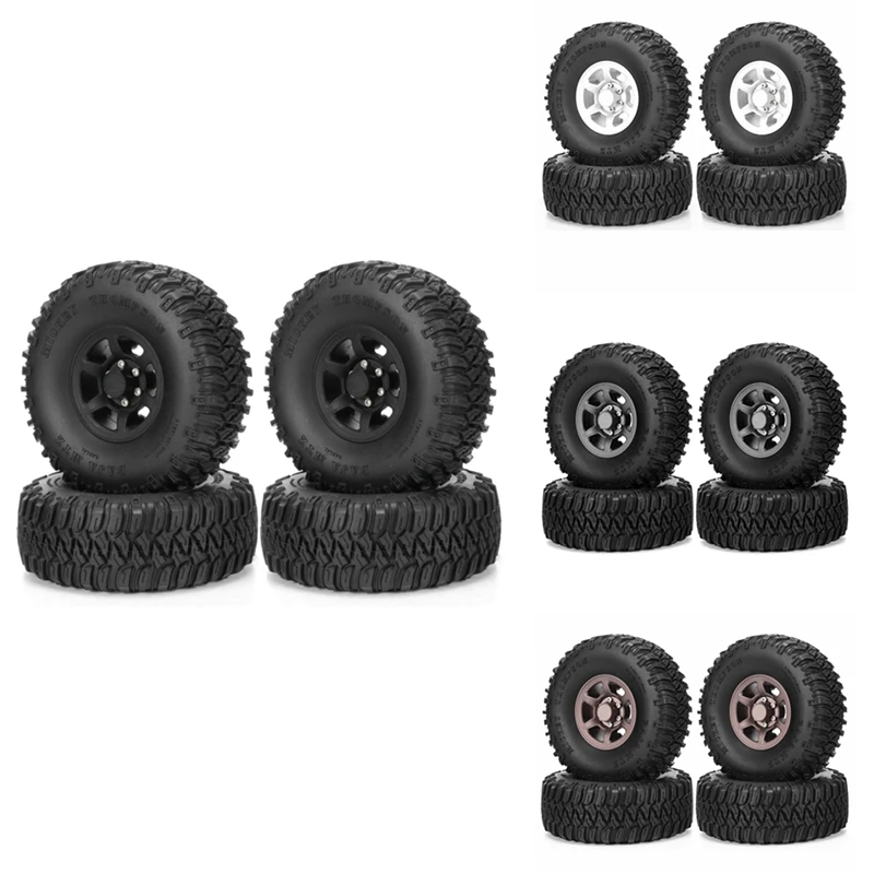 

1.55 Inch RC Car Wheel Wheel Accessories For 1/10 Axial Yeti Jr RC4WD D90 TF2 Tamiya CC01 ,1