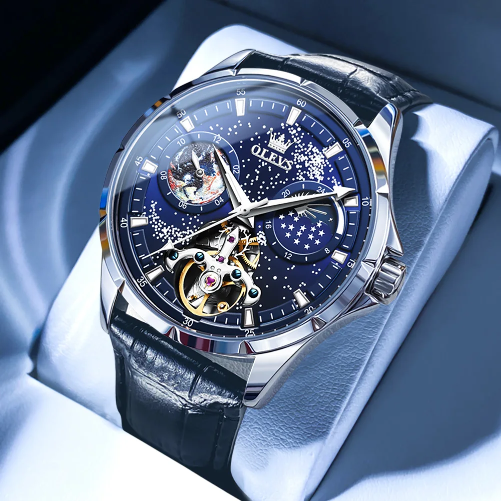 

Fashion Luxury Automatic Mechanical Wrist Watch For Men Waterproof Relogios Masculino Mens Sports Clock Reloj Hombre Elegante