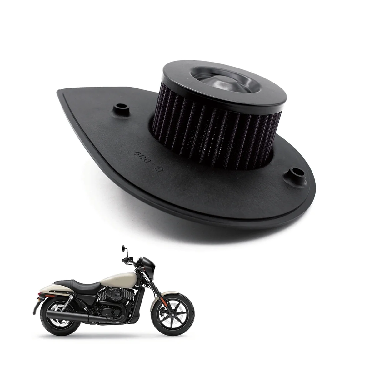 

Motorcycle High Flow Air Filter Elements Style Filter for Harley XG750 Street750 XG500 HD-4915