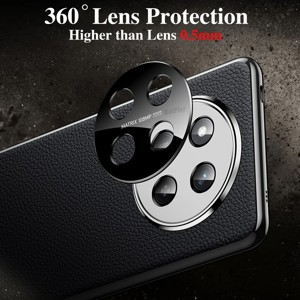 Оригинальный жесткий чехол для ПК HONOR X9C/X60PRO роскошный защитный объектива