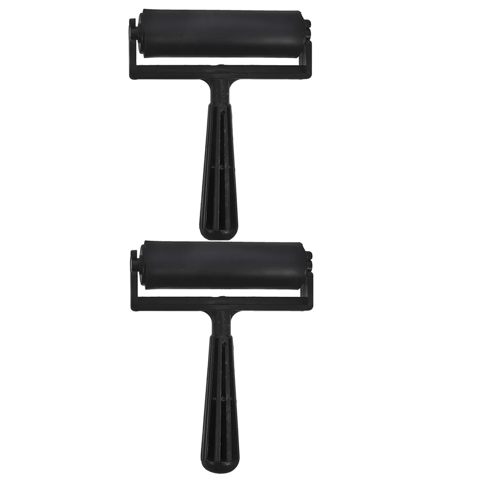 

2 Pcs Painting Diamond Drawing Rollers Replaceable Brayer Plastic Small Craft Manual Durable