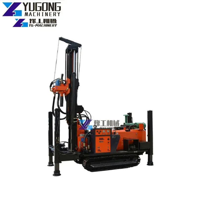 Электрическая установка для бурения неглубоких скважин / Маленькая машина