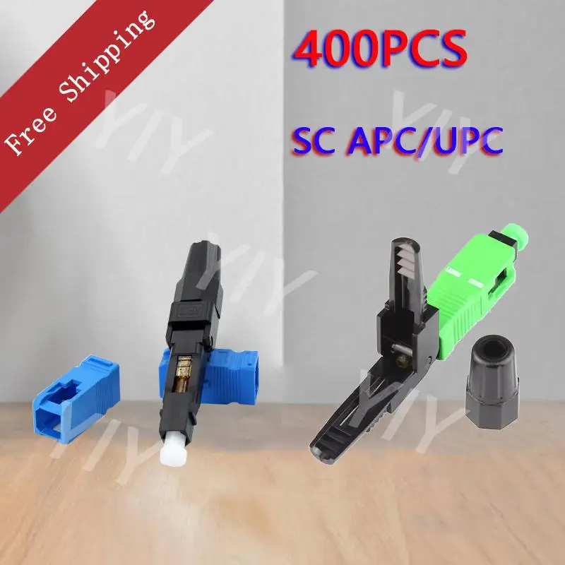 

400 шт./лот FTTH SC UPC одномодовый волоконно-оптический SC UPC Быстрый коннектор SC UPC FTTH волоконно-оптический Быстрый коннектор Бесплатная доставка