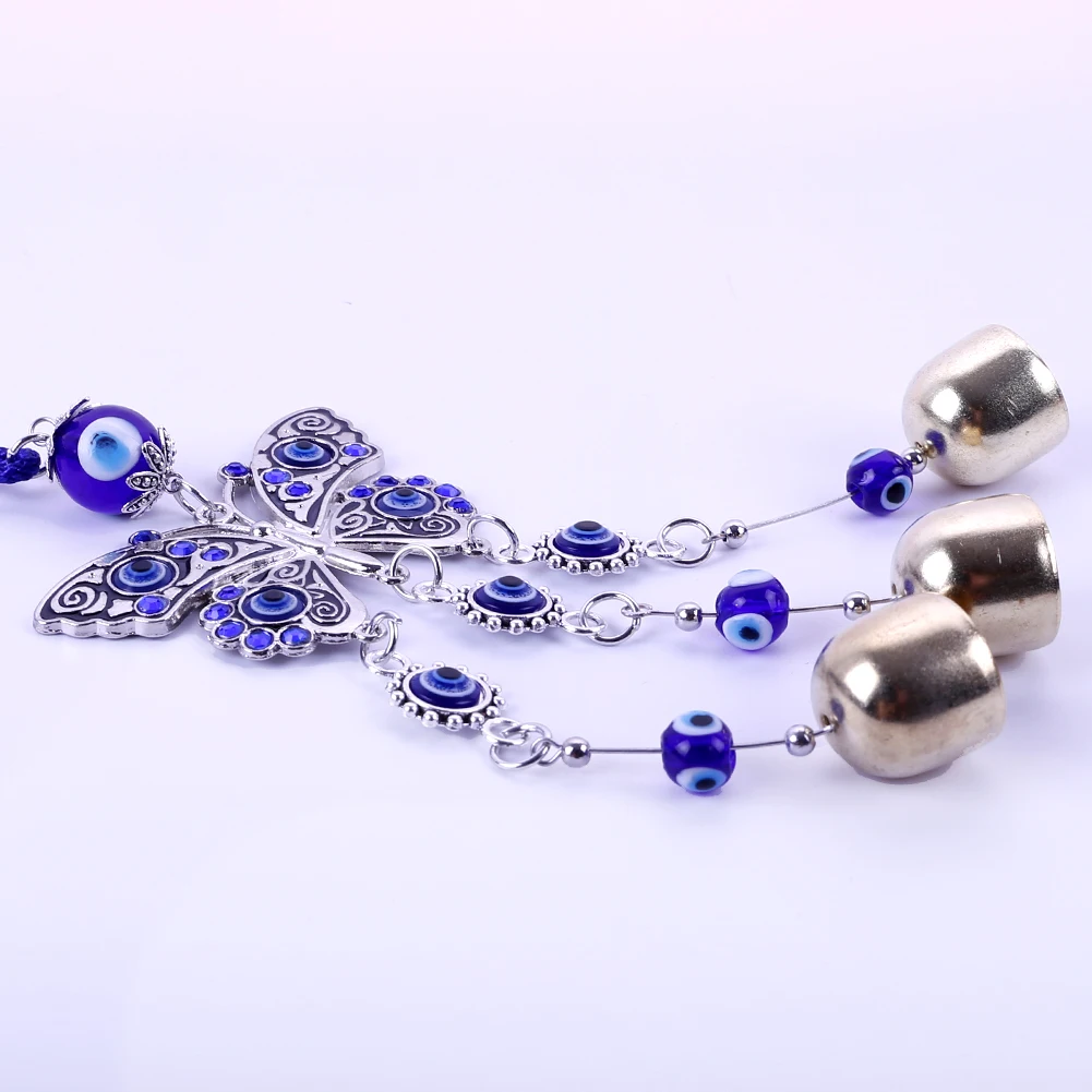 Сплав Бабочка турецкий глаз украшение дом сглаза Колокольчик колокольчик