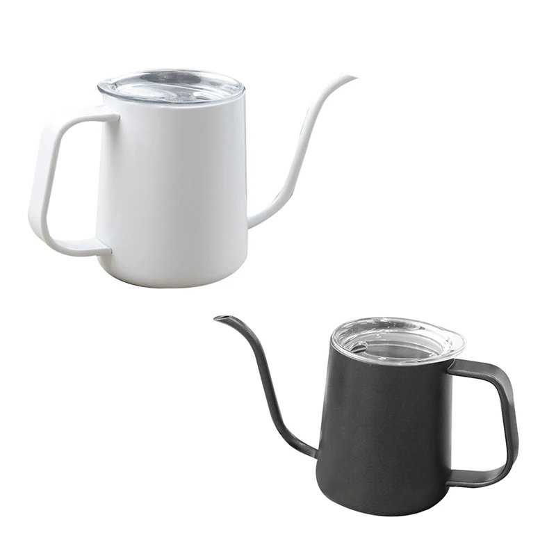 

Hand-Pushed Hanging Ear Coffee Pot Stainless Steel Long-Mouth Slender Pot Brewing Pot Coffee Utensils