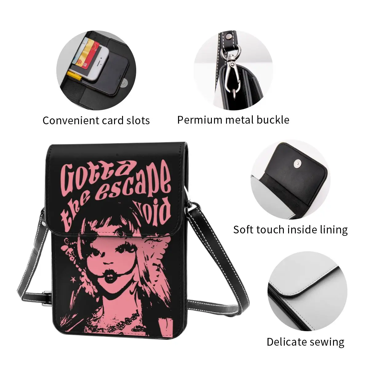 Сумка через плечо Melanie Martinez забавная красивая эстетичная кожаная сумка для