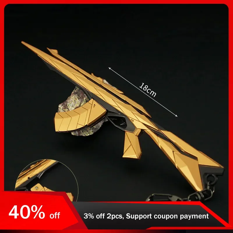 Брелоки для ключей Valorant Gun магазин Vandal Araxys съемная модель оружия подвесные