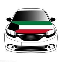 kuwait flags car hood cover 3 3x5ft 100polyestercar bonnet banner