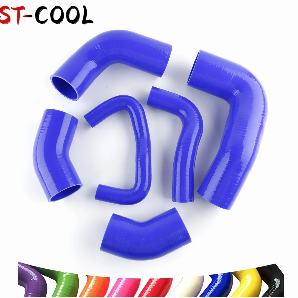 

Silicon Tube FOR MITSUBISHI LANCER EVOLUTION EVO 7 8 9 CT9A 2001-2007 Turbo Intercooler Hose Kit 2002 2003 2004 2005 2006