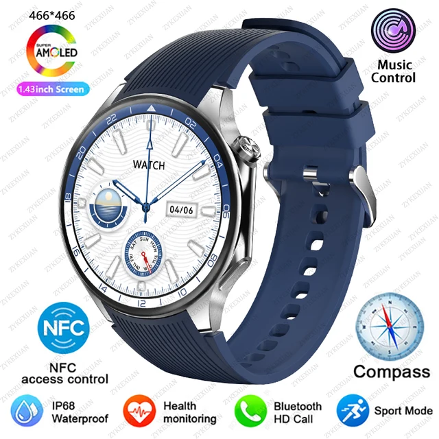 Oppo Watch X GPS NFC AMOLED 466 HD Bluetooth AliExpress